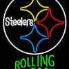 Rolling Rock Pittsburgh Steelers Neon Sign Teams Neon Light