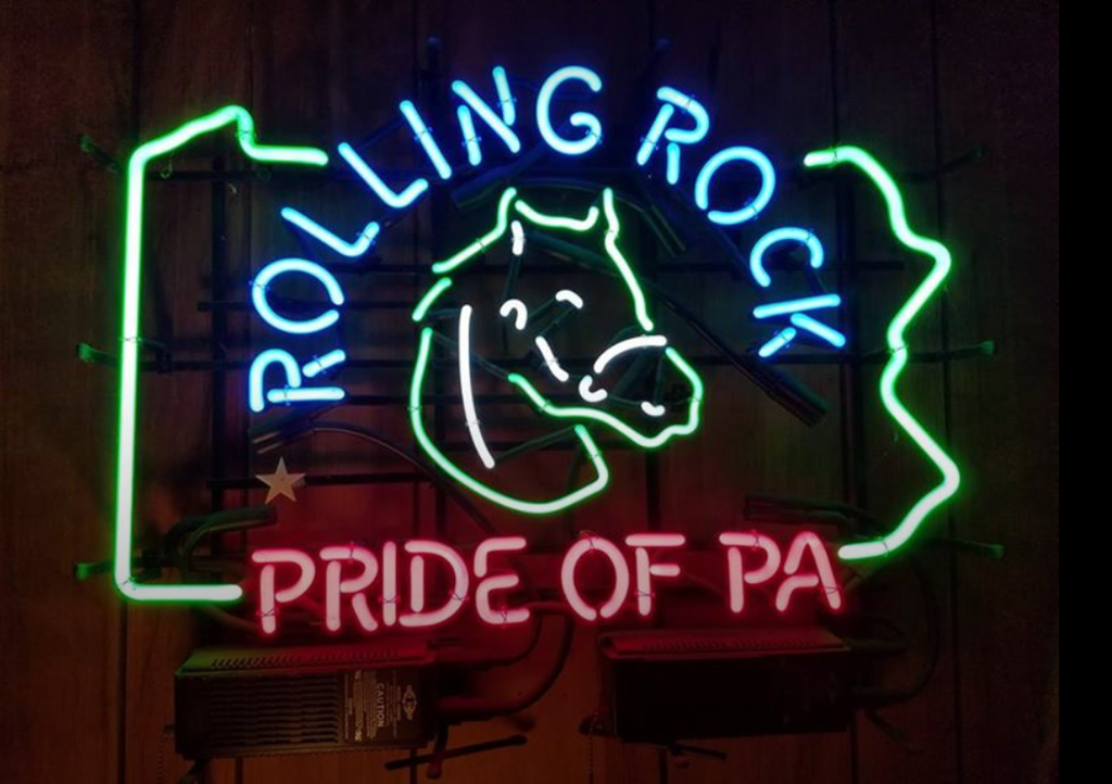 Rolling Rock Pride of PA Neon Sign Neon Light