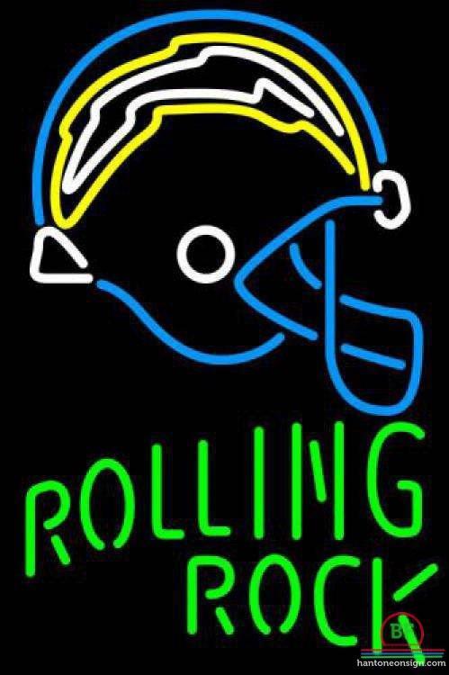 Rolling Rock San Diego Chargers Neon Sign Teams Neon Light