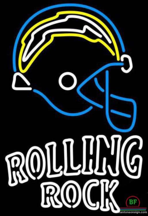 Rolling Rock San Diego Chargers Neon Sign Teams Neon Light
