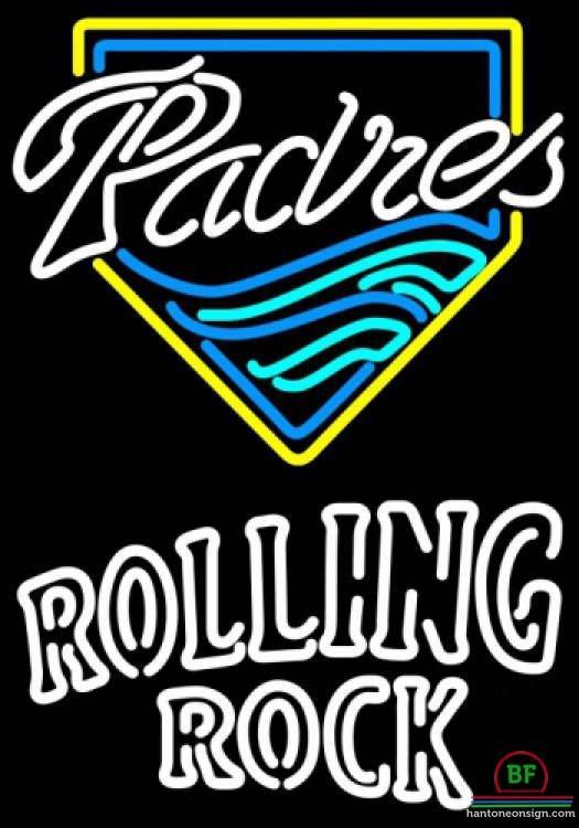 Rolling Rock San Diego Padres Neon Sign Teams Neon Light