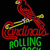 Rolling Rock St Louis Cardinals Neon Sign Teams Neon Light