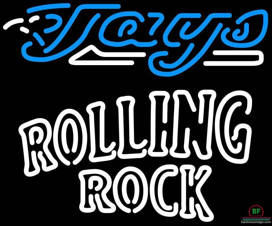 Rolling Rock Toronto Blue Jays Neon Sign Teams Neon Light