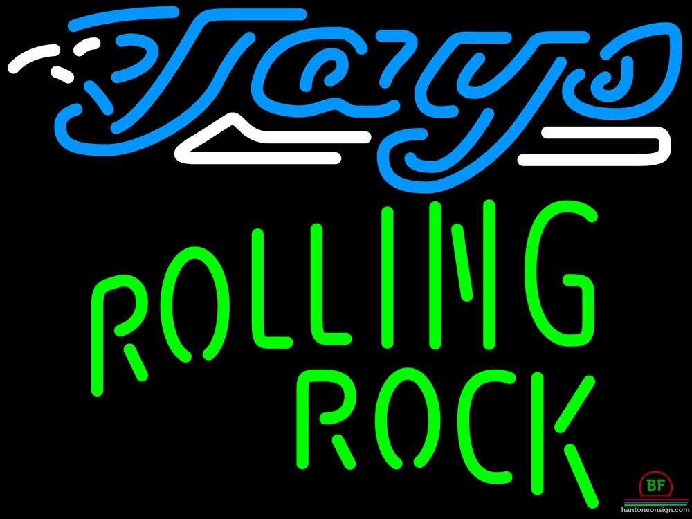 Rolling Rock Toronto Blue Jays Neon Sign Teams Neon Light