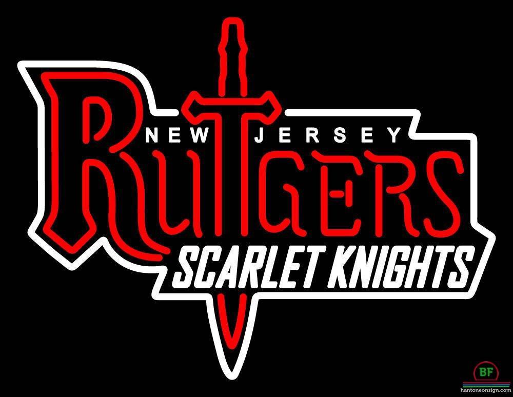 Rutgers Scarlet Knights Neon Sign NCAA Teams Neon Light