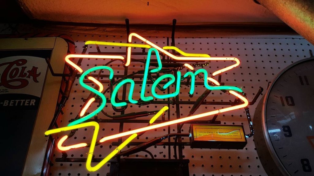 Salem Neon Sign Neon Light
