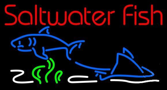 Saltwater Fish Neon Sign Bar Sign Neon Light