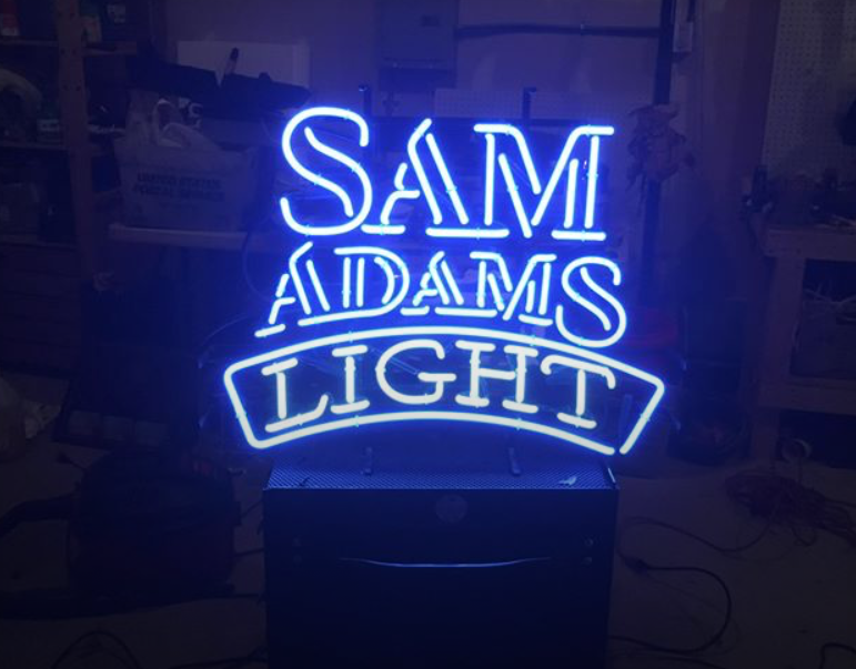 Samuel Adams Light Neon Sign Neon Light