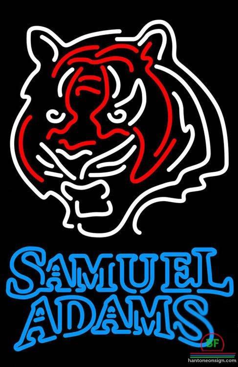 Samuel Adams Cincinnati Bengals Neon Sign Teams Neon Light
