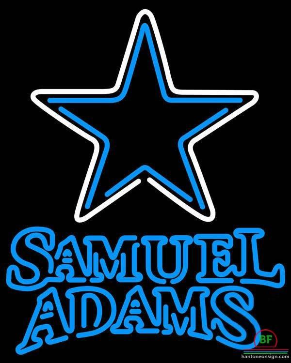 Samuel Adams Dallas Cowboys Neon Sign Teams Neon Light