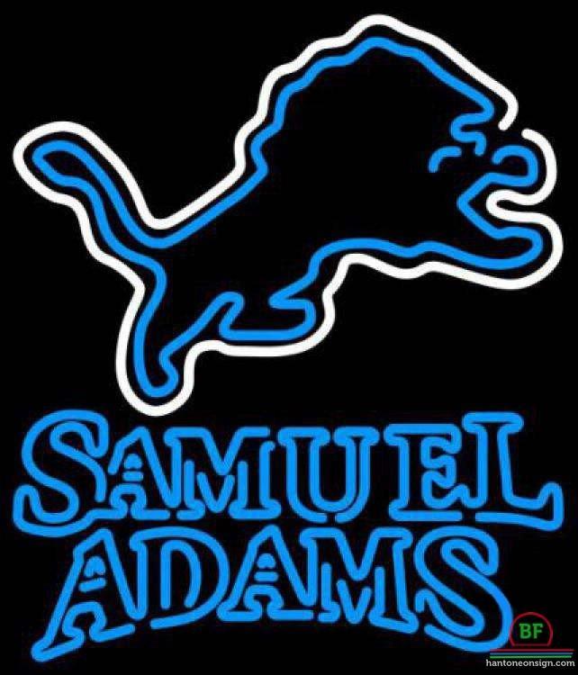 Samuel Adams Detroit Lions Neon Sign Teams Neon Light