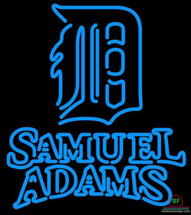 Samuel Adams Detroit Tigers Neon Sign Teams Neon Light