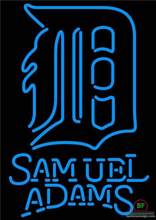 Samuel Adams Detroit Tigers Neon Sign Teams Neon Light