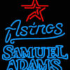 Samuel Adams Houston Astros Neon Sign Teams Neon Light