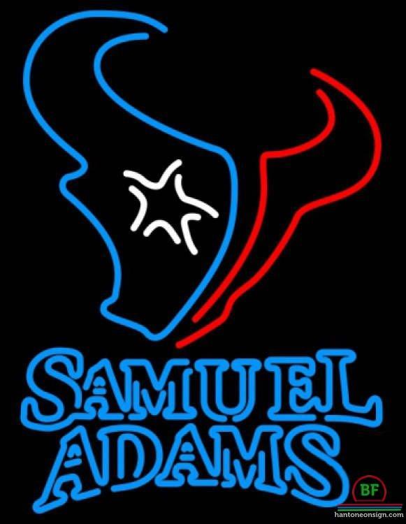 Samuel Adams Houston Texans Neon Sign Teams Neon Light