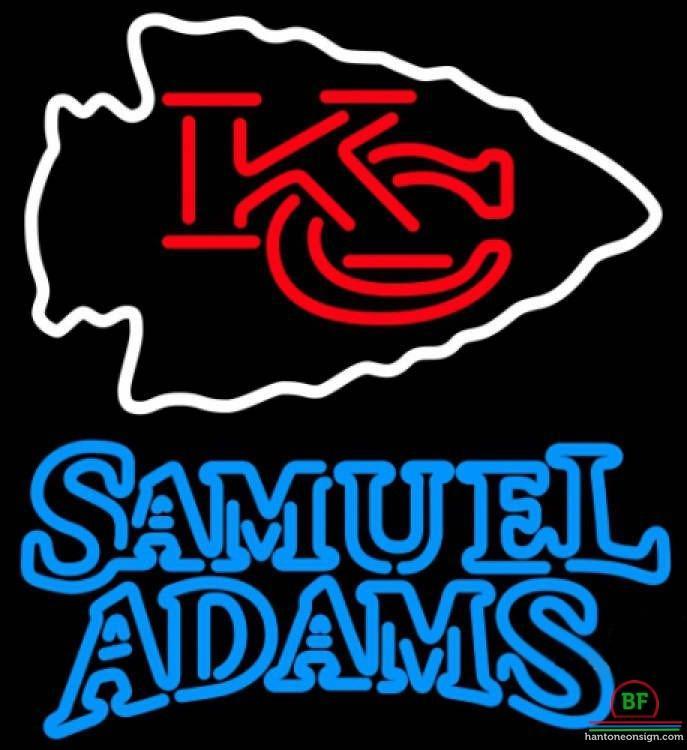 Samuel Adams Kansas City Chiefs Neon Sign Teams Neon Light