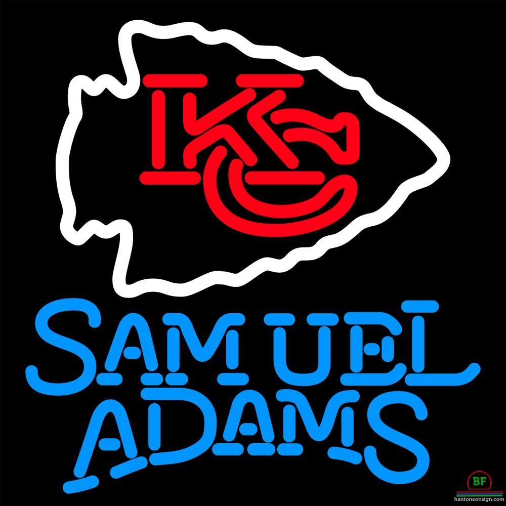 Samuel Adams Kansas City Chiefs Neon Sign Teams Neon Light