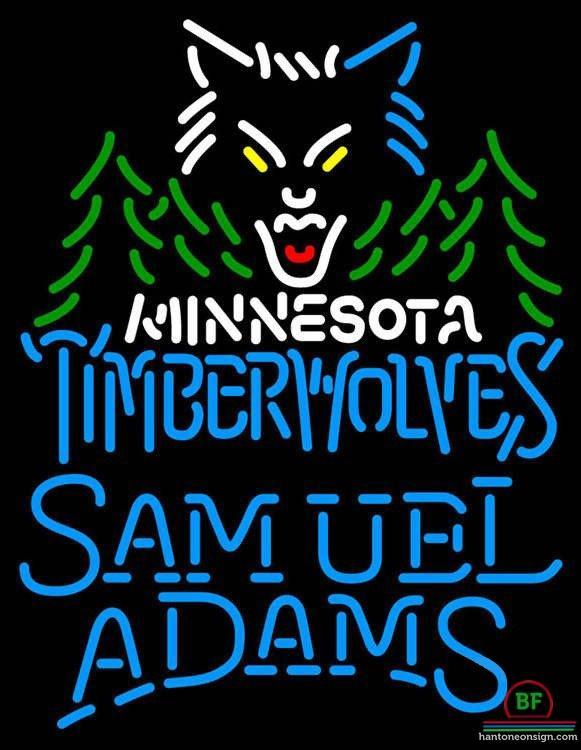 Samuel Adams Minnesota Timber Neon Sign Teams Neon Light