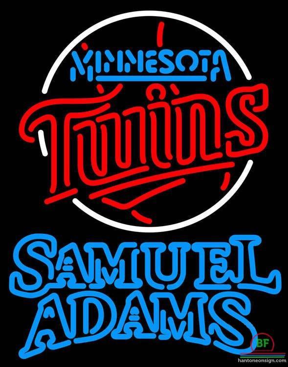 Samuel Adams Minnesota Twins Neon Sign Teams Neon Light