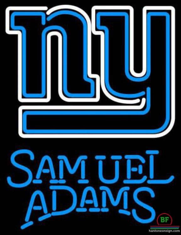 Samuel Adams New York Giants Neon Sign Teams Neon Light
