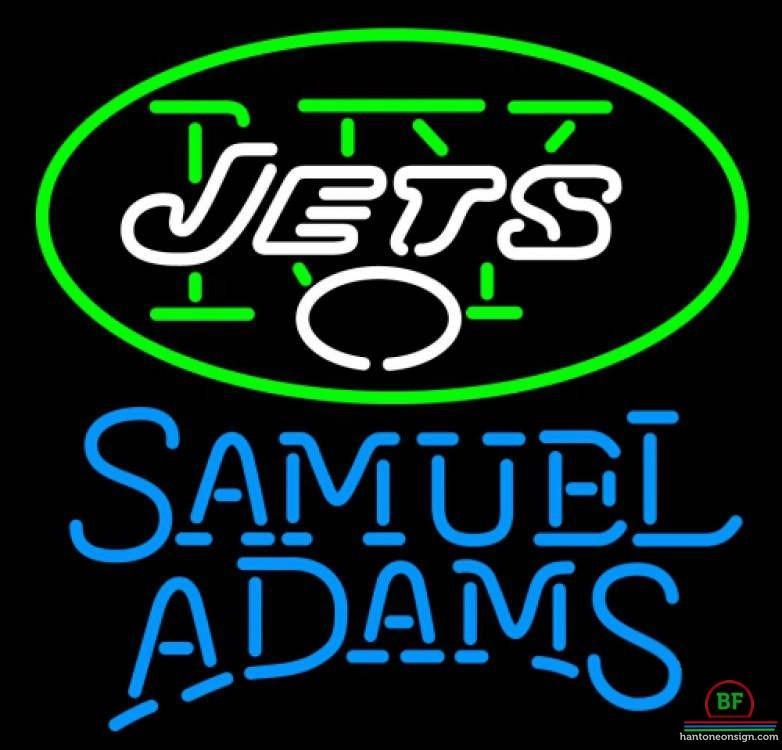 Samuel Adams New York Jets Neon Sign Teams Neon Light