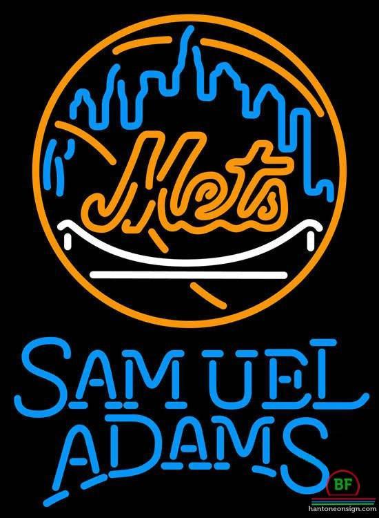 Samuel Adams New York Mets Neon Sign Teams Neon Light