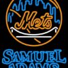 Samuel Adams New York Mets Neon Sign Teams Neon Light