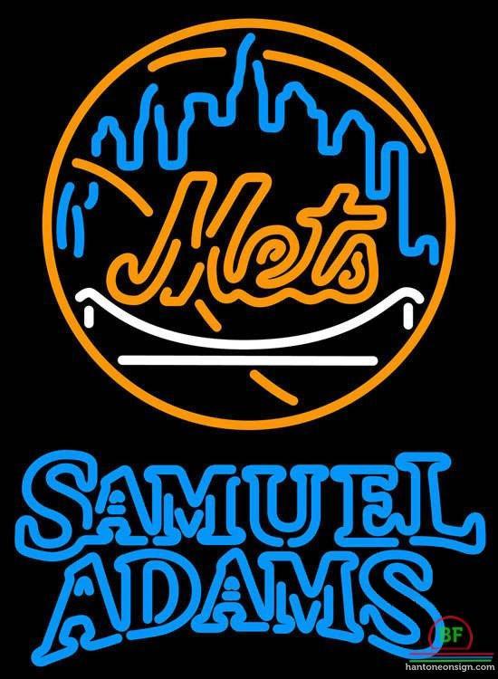 Samuel Adams New York Mets Neon Sign Teams Neon Light