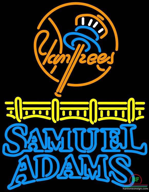 Samuel Adams New York yankees Neon Sign Teams Neon Light