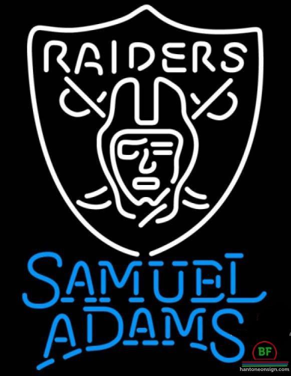 Samuel Adams Oakland Raiders Neon Sign Teams Neon Light