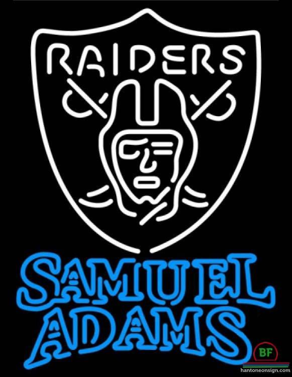 Samuel Adams Oakland Raiders Neon Sign Teams Neon Light