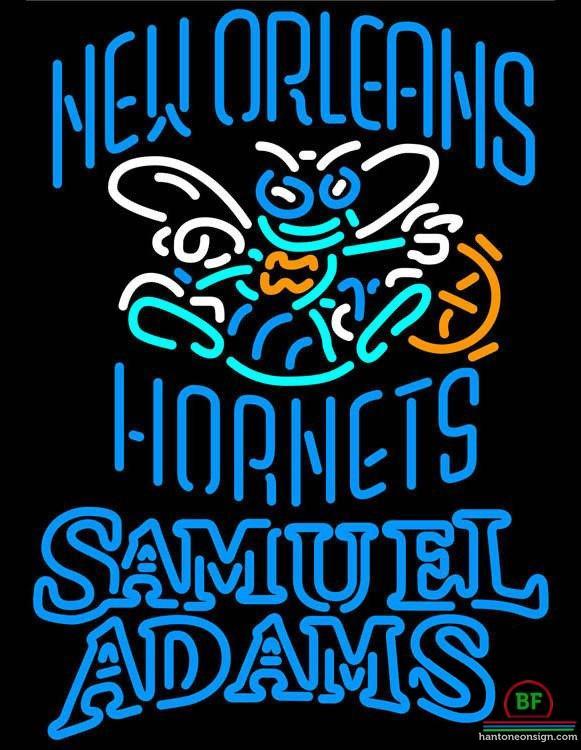 Samuel Adams Orleans Hornets Neon Sign Teams Neon Light