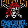 Samuel Adams Pittsburgh Pirates Neon Sign Teams Neon Light