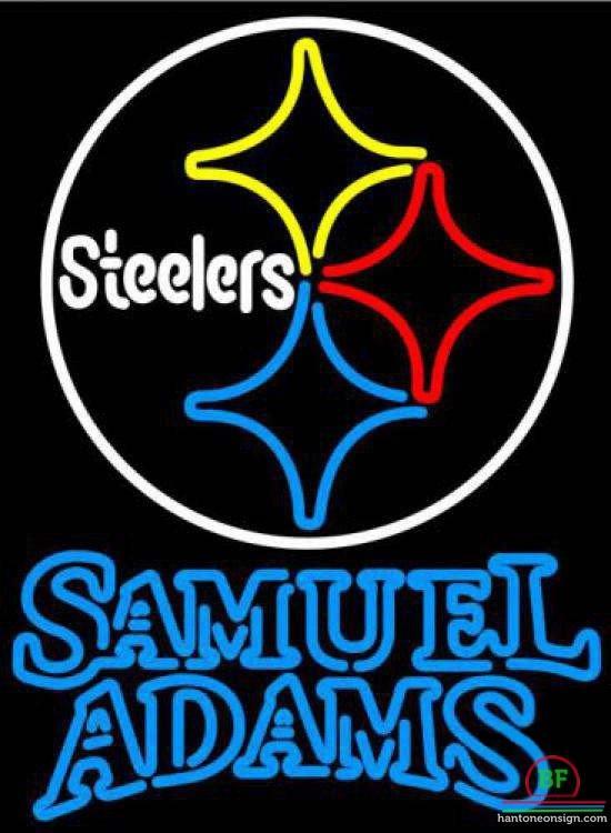 Samuel Adams Pittsburgh Steelers Neon Sign Teams Neon Light