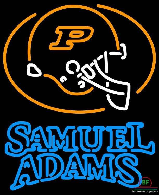 Samuel Adams Purdue University Helmet Neon Sign NCAA Teams Neon Light