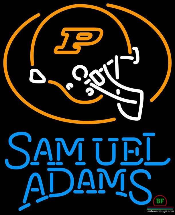 Samuel Adams Purdue University Helmet Neon Sign NCAA Teams Neon Light