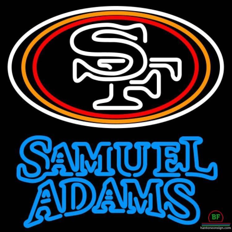 Samuel Adams San Francisco 49ers Neon Sign Teams Neon Light