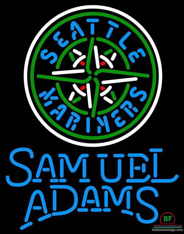 Samuel Adams Seattle Mariners Neon Sign Teams Neon Light