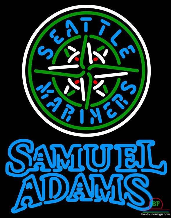 Samuel Adams Seattle Mariners Neon Sign Teams Neon Light