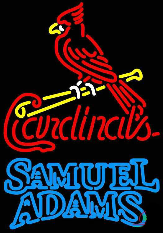 Samuel Adams St Louis Cardinals Neon Sign Teams Neon Light