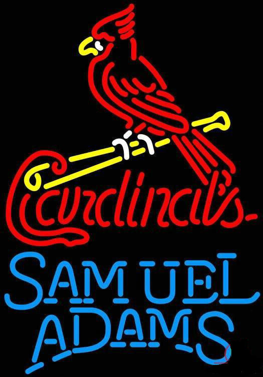 Samuel Adams St Louis Cardinals Neon Sign Teams Neon Light