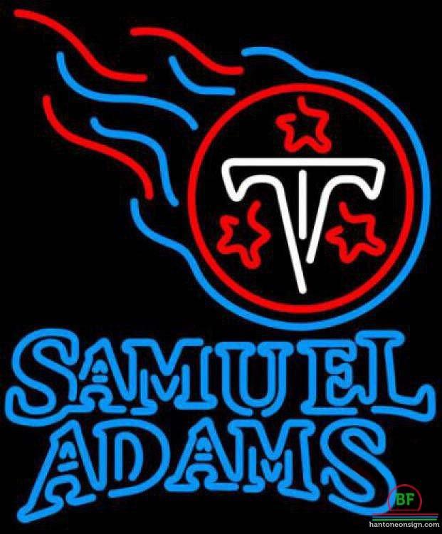 Samuel Adams Tennessee Titans Neon Sign Teams Neon Light