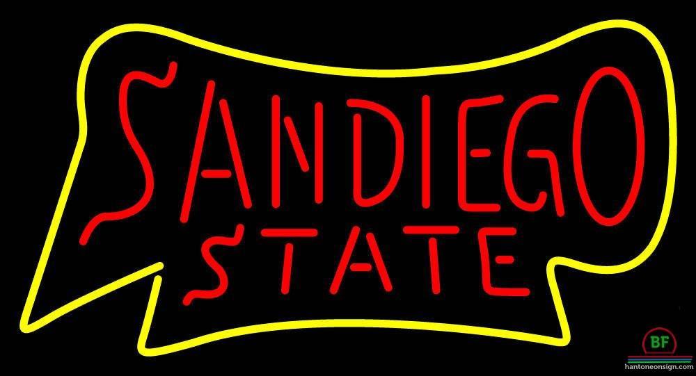 San Diego State Aztecs Neon Sign NCAA Teams Neon Light