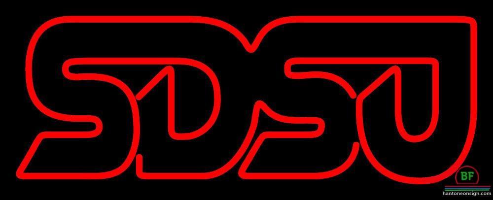 San Diego State Aztecs Neon Sign NCAA Teams Neon Light
