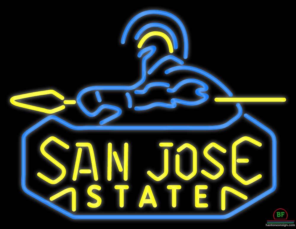 San Jose State Spartans Neon Sign NCAA Teams Neon Light