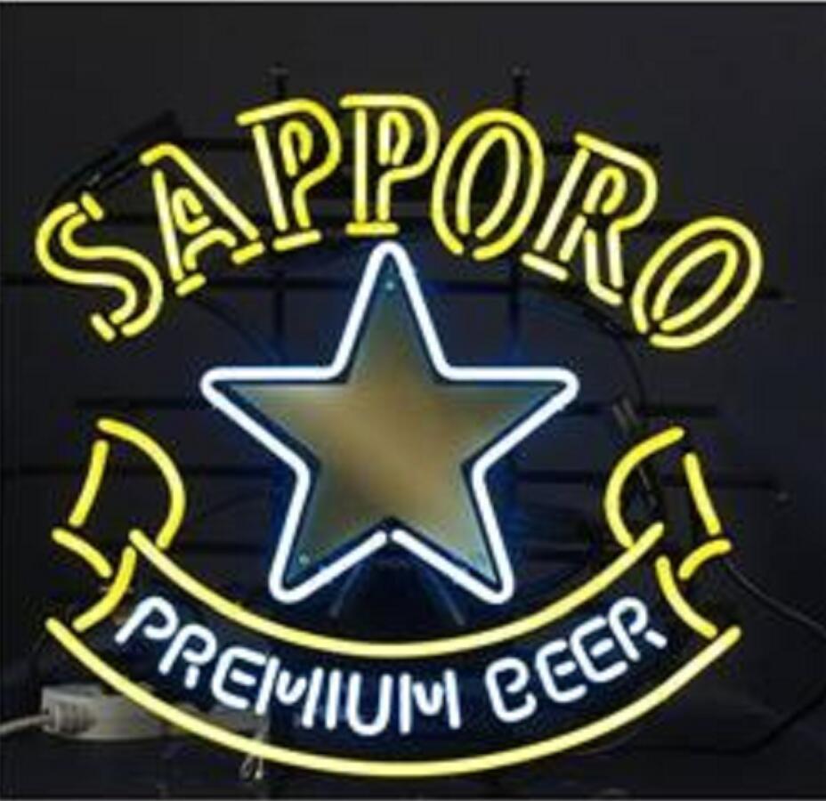 Sapporo Premium Beer Neon Sign