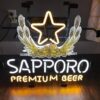 Sapporo Premium Beer Wheat Neon Sign Neon Light