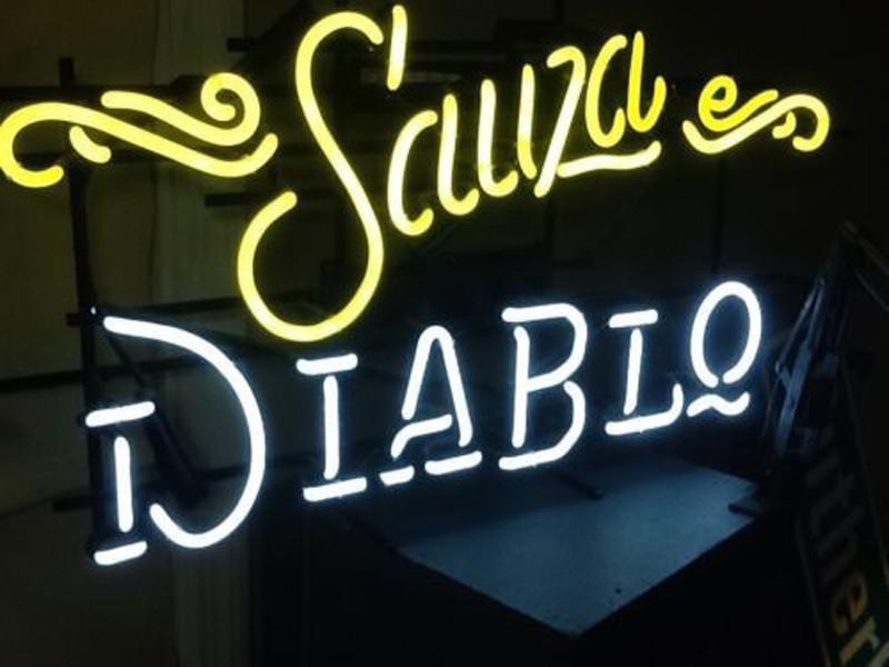 Sauza Diabio Neon Sign Bar Sign Neon Light