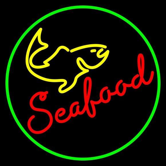 Seafood Neon Sign Bar Sign Neon Light