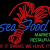 Seafood Neon Sign Bar Sign Neon Light